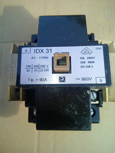 RDK-400, Контактор IDX31 90A для кранов гусеничных