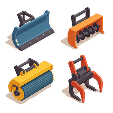 Гидроповоротный снежный отвал ОС-2,4 ГП гидроповоротный