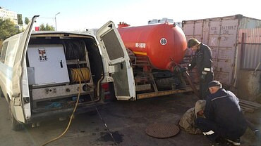 Прочистка канализации