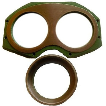 Плита и кольцо Putzmeister DN230 для бетононасосов