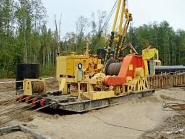 Лебедка тяговая ЛП152