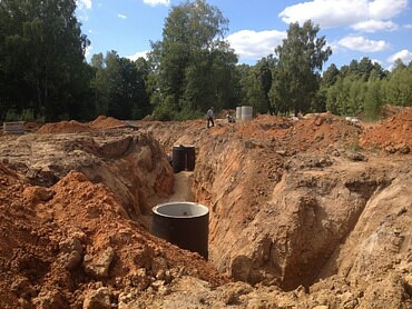 Копка котлованов, траншей и колодцев
