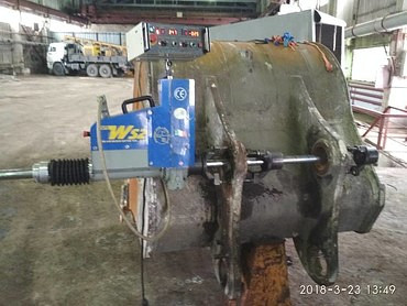 Ремонт и восстановление отверстий в спецтехнике