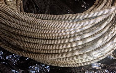 Некрутящийся грузовой трос КМУ, диам.8,0 мм для манипуляторов