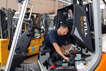 Ремонт складской и дорожно-строительной техники. Выездные бригады