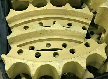 Сектор зубчатый 46-19-168 для бульдозеров