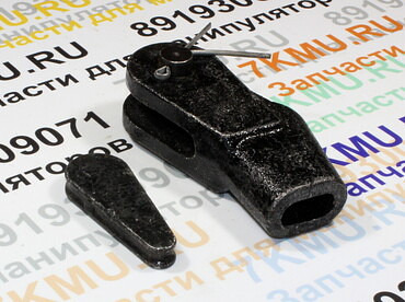 Зажим грузового троса (коуш) КМУ 8,0 мм для манипуляторов