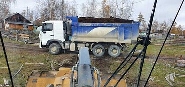 Доставка песка, щебня, ОПГС, ПГС, грунта