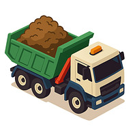 Доставка навоза, перегноя, чернозёма