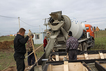 Услуги по доставке раствора