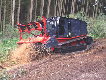 AHWI Prinoth Самоходный мульчер