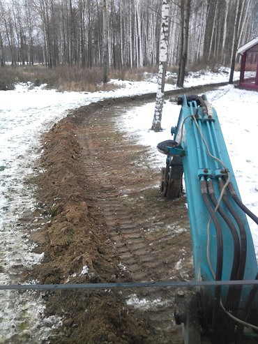 Заказ земляных и планировочных работ