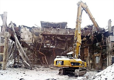 Демонтаж зданий