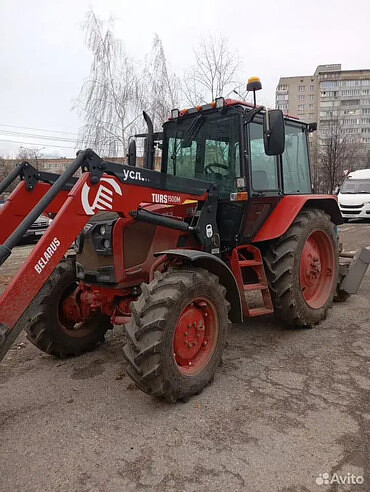 МТЗ 82.3 (щётка и погрузчик)