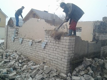 Разбор зданий и сооружений