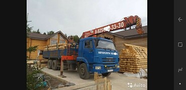 Камаз 65117 с установкой Kanglim-1256