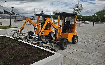 Работы по благоустройству территорий