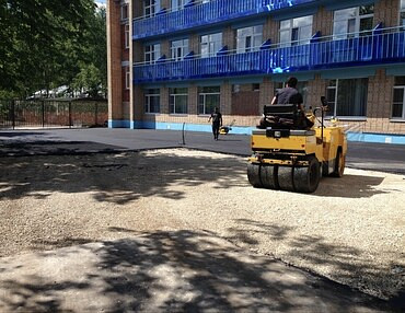 Укладка асфальта