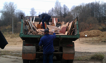 Предлагаю вывезти строительный мусор