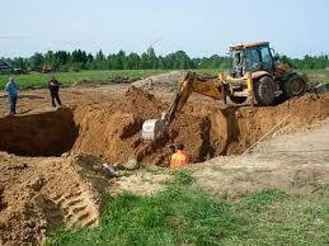 Копка траншей, котлованов, водопроводов и септиков