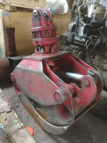 Грейферный захват с ротатором для погрузчиков грейферных