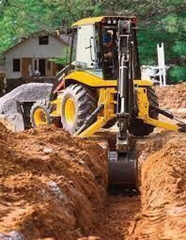 Копка и рытье траншей, котлованов, колодцев, септиков
