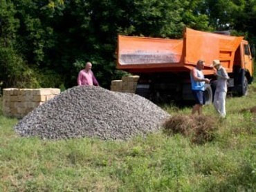 Доставка щебня 