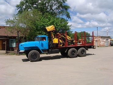 Сортиментовоз на шасси Урал 4320 Урал