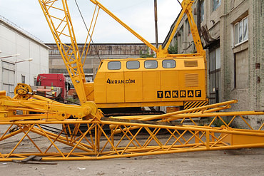 Ремонт гусеничных кранов и башенных кранов