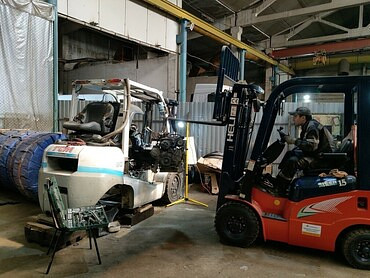 Ремонт фронтальных, вилочных погрузчиков, тракторов