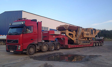 Перевозка крупногабаритных грузов автотранспортом