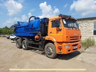 Машина вакуумная, илососная  КАМАЗ-6520 