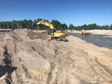 Доставка карьерного песка
