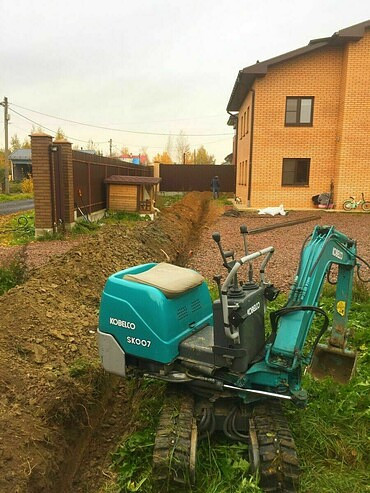 Услуги копания ям