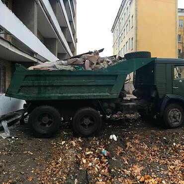 Вывоз строительного мусора заказ