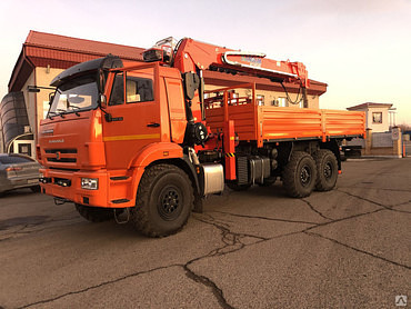 КАМАЗ с КМУ