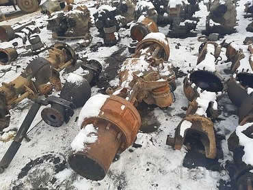 Запчасти на мост Мадара б/у Камаз 65222, 6520 для бензовозов