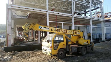 ISUZU с установкой TADANO