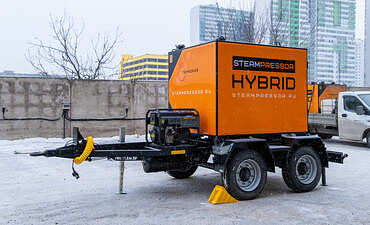 STEAMPRESSOR HYBRID SH-1 на грузовом шасси