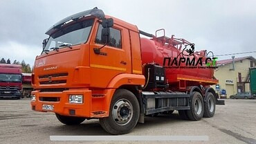 Машина вакуумная, илососная  КАМАЗ-65115