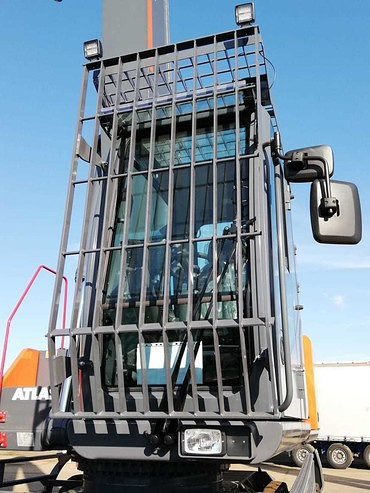 Защита кабины водителя для экскаваторов строительных