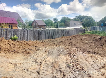 Отвал под грунт