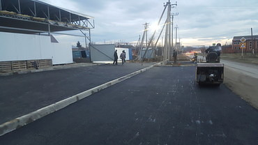 Укладка асфальта