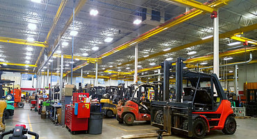  Ремонт основного рабочего оборудования штабелёров