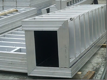 Стеновая алюминиевая