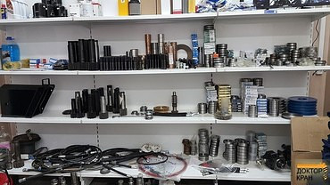 Запчасти на краны-манипуляторы японского и корейского производства Kanglim, Tadano, KATO, Soosan, Unic, DongYang, Maeda, Palfinger, Fassi, Inman