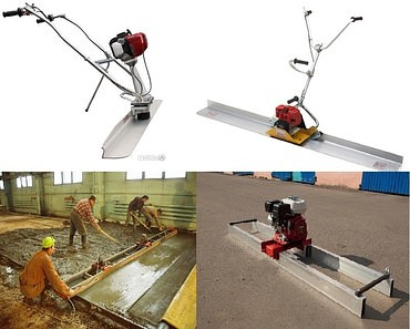 Виброрейки бензиновые и электрические