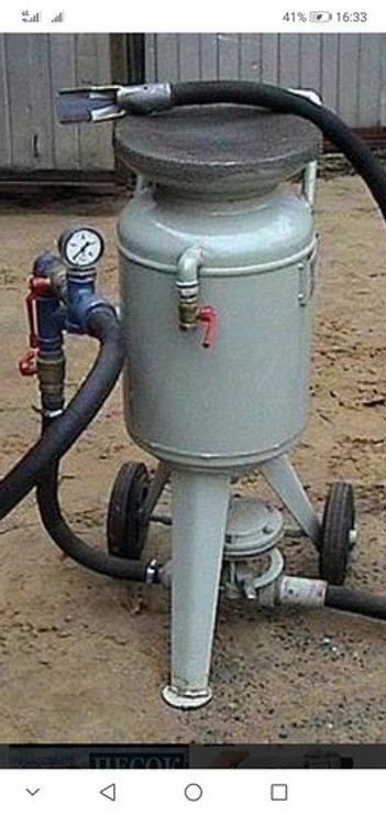 Услуги пескоструйного аппарата