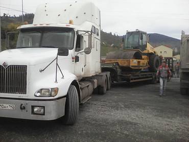 Перевозка негабаритных грузов