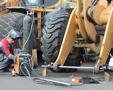 Ремонт и восстановление отверстий на спецтехнике